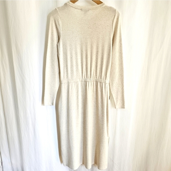 🇨🇦 RW&CO Loungewear Long Sleeve Knit Midi Dress - Picture 3 of 16